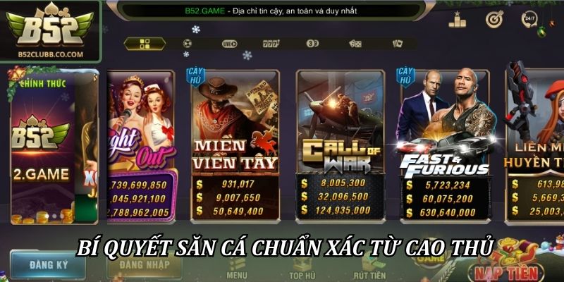 Bí quyết săn cá chuẩn xác từ cao thủ