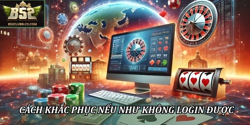 Cách khắc phục nếu như không login được